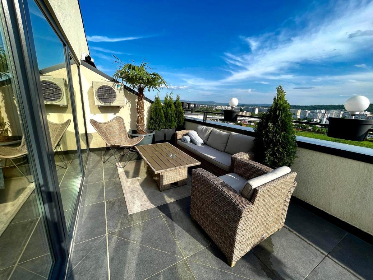 Penthouse Exclusive View , Iasi Apartman Kültér fotó