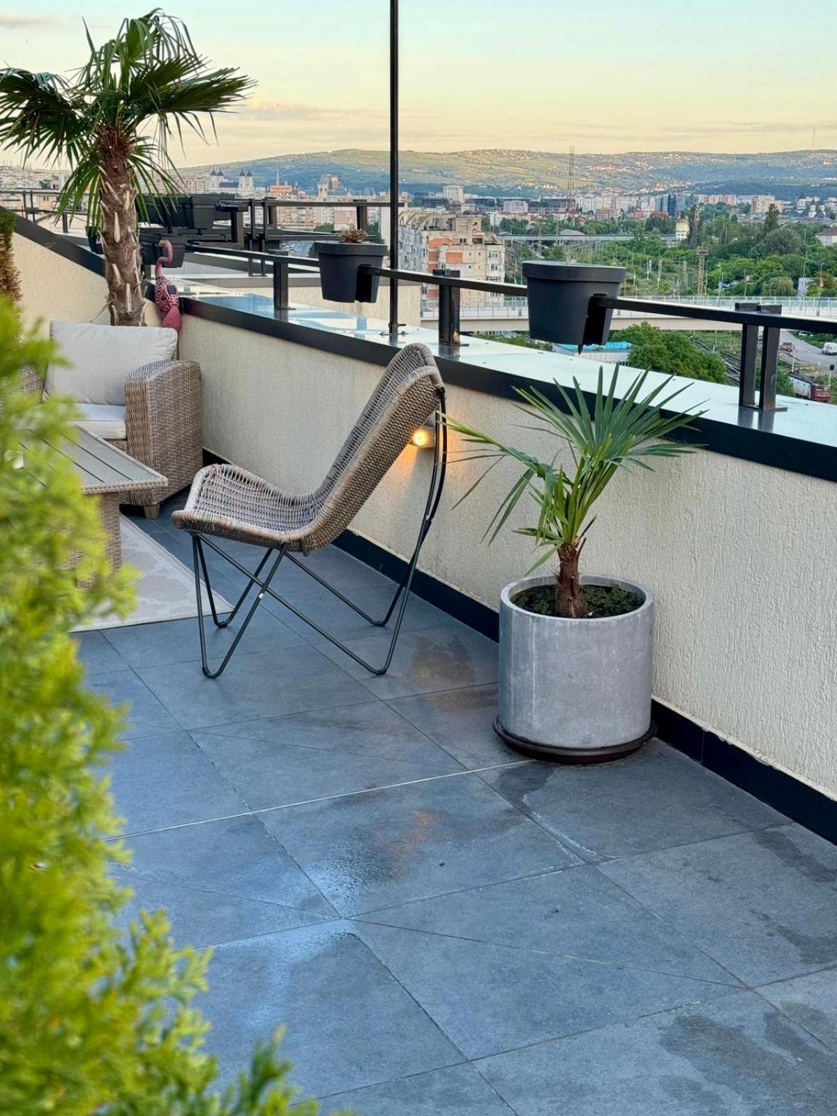 Penthouse Exclusive View , Iasi Apartman Kültér fotó